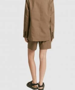 FRIEND of AUDREY Loreo Tailored Shorts Cashew -Deals The Style Setters Store http3A2F2Fstatic.theiconic.com .au2Fp2Ffriend of audrey 8375 0719051 3