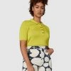 Gorman Polo Club Knit Top Lime