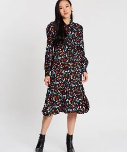 Isabella Oliver Cecelia Maternity Shirt Dress Black Floral Print -Deals The Style Setters Store http3A2F2Fstatic.theiconic.com .au2Fp2Fisabella oliver 2771 7562901 5