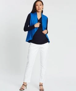 Isabella Oliver Messina Maternity Waistcoat Bali Blue -Deals The Style Setters Store http3A2F2Fstatic.theiconic.com .au2Fp2Fisabella oliver 4829 5288701 5