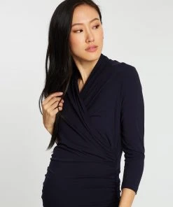 Isabella Oliver Balcombe Maternity Dress Classic Navy -Deals The Style Setters Store http3A2F2Fstatic.theiconic.com .au2Fp2Fisabella oliver 5199 9997701 4