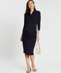 Isabella Oliver Balcombe Maternity Dress Classic Navy -Deals The Style Setters Store http3A2F2Fstatic.theiconic.com .au2Fp2Fisabella oliver 5201 9997701 5