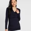 Isabella Oliver Poppy Maternity Top Classic Navy