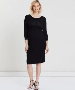 Isabella Oliver Ivybridge Maternity Dress Caviar Black -Deals The Style Setters Store http3A2F2Fstatic.theiconic.com .au2Fp2Fisabella oliver 5305 742249 6