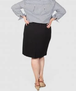 Love Your Wardrobe Margot Bengaline Skirt Black -Deals The Style Setters Store http3A2F2Fstatic.theiconic.com .au2Fp2Flove your wardrobe 1856 2618141 3