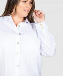 Love Your Wardrobe Sophie Shell Button Cotton Shirt White -Deals The Style Setters Store http3A2F2Fstatic.theiconic.com .au2Fp2Flove your wardrobe 4243 6110741 4