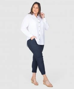 Love Your Wardrobe Sophie Shell Button Cotton Shirt White -Deals The Style Setters Store http3A2F2Fstatic.theiconic.com .au2Fp2Flove your wardrobe 4245 6110741 5