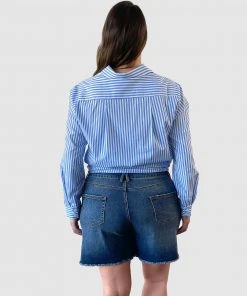 Love Your Wardrobe Ella Stripe Button-Up Shirt Sky Blue/White -Deals The Style Setters Store http3A2F2Fstatic.theiconic.com .au2Fp2Flove your wardrobe 7836 1258141 3