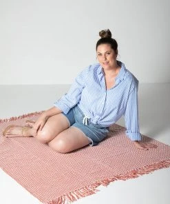 Love Your Wardrobe Ella Stripe Button-Up Shirt Sky Blue/White -Deals The Style Setters Store http3A2F2Fstatic.theiconic.com .au2Fp2Flove your wardrobe 7845 1258141 7