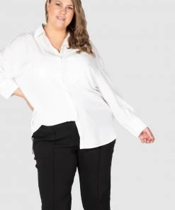 Love Your Wardrobe Phoebe Peached Over Shirt Ivory -Deals The Style Setters Store http3A2F2Fstatic.theiconic.com .au2Fp2Flove your wardrobe 9650 9903421 6
