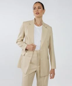 Minima Esenciales Tulley Blazer Natural