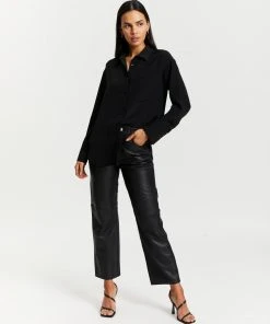 Minima Esenciales Flynn Silk Shirt Black -Deals The Style Setters Store http3A2F2Fstatic.theiconic.com .au2Fp2Fminima esenciales 5699 7910131 4