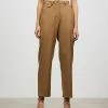 Minima Esenciales Pascale Wool Pants Hazelnut