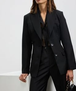 Minima Esenciales Pascale Wool Blazer Black -Deals The Style Setters Store http3A2F2Fstatic.theiconic.com .au2Fp2Fminima esenciales 6614 4119621 4