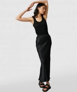 Nique Meisa Viscose Bias Midi Skirt Black -Deals The Style Setters Store http3A2F2Fstatic.theiconic.com .au2Fp2Fnique 2931 0624501 4