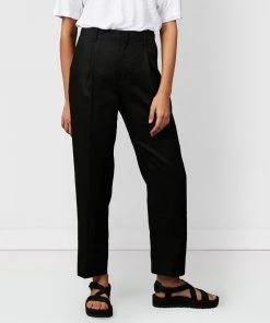 Nique Sharp Tailored Pants Black