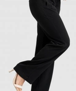 One Fell Swoop Brooklyn Pants Black Crepe -Deals The Style Setters Store http3A2F2Fstatic.theiconic.com .au2Fp2Fone fell swoop 7585 3425801 7