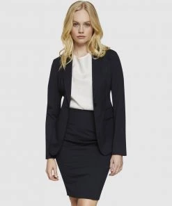 Oxford Alexa Suit Jacket Gunmetal