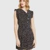 Oxford Delilah Black Confetti Dress Black/Multi