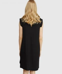 Oxford Charlotte Cap Sleeve Knit Dress Black -Deals The Style Setters Store http3A2F2Fstatic.theiconic.com .au2Fp2Foxford 0165 3708741 3