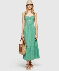 Oxford Ginny Cotton Dress Green -Deals The Style Setters Store http3A2F2Fstatic.theiconic.com .au2Fp2Foxford 0270 3937151 5