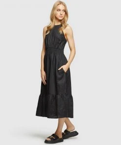 Oxford Cara Linen Dress Black -Deals The Style Setters Store http3A2F2Fstatic.theiconic.com .au2Fp2Foxford 0278 7937151 2