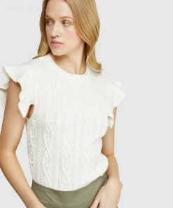 Oxford Sera Knitted Top Off White -Deals The Style Setters Store http3A2F2Fstatic.theiconic.com .au2Fp2Foxford 0323 8889441 4