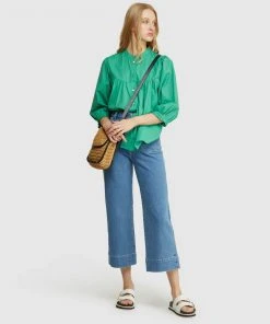 Oxford Megan Cotton Shirt Green -Deals The Style Setters Store http3A2F2Fstatic.theiconic.com .au2Fp2Foxford 0388 3884841 5