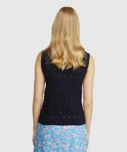 Oxford Katerina Knitted Top Navy -Deals The Style Setters Store http3A2F2Fstatic.theiconic.com .au2Fp2Foxford 0397 7884841 3