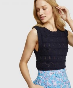 Oxford Katerina Knitted Top Navy -Deals The Style Setters Store http3A2F2Fstatic.theiconic.com .au2Fp2Foxford 0399 7884841 4