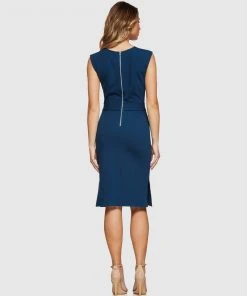 Oxford Tatina Ponti Dress Petrol -Deals The Style Setters Store http3A2F2Fstatic.theiconic.com .au2Fp2Foxford 0436 2990201 3