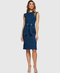 Oxford Tatina Ponti Dress Petrol -Deals The Style Setters Store http3A2F2Fstatic.theiconic.com .au2Fp2Foxford 0440 2990201 5
