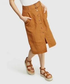 Oxford Paz Belt Up Skirt Camel -Deals The Style Setters Store http3A2F2Fstatic.theiconic.com .au2Fp2Foxford 0638 6860641 4