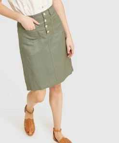 Oxford Tito Button Front Skirt Sage -Deals The Style Setters Store http3A2F2Fstatic.theiconic.com .au2Fp2Foxford 0665 3854021 4