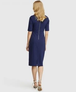 Oxford Dallas Ponti Dress Blue -Deals The Style Setters Store http3A2F2Fstatic.theiconic.com .au2Fp2Foxford 0765 9760641 3