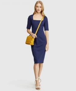 Oxford Dallas Ponti Dress Blue -Deals The Style Setters Store http3A2F2Fstatic.theiconic.com .au2Fp2Foxford 0770 9760641 5