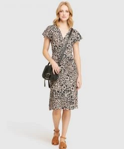 Oxford Rinna Animal Print Dress Natural -Deals The Style Setters Store http3A2F2Fstatic.theiconic.com .au2Fp2Foxford 0958 8731221 5