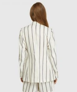 Oxford Lola Striped Linen Blend Jacket Ivory/blue -Deals The Style Setters Store http3A2F2Fstatic.theiconic.com .au2Fp2Foxford 1025 2778931 3