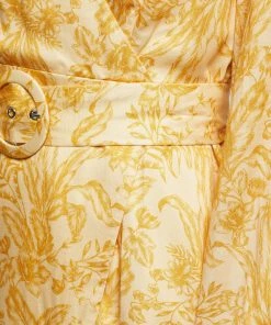 Oxford Trivia Tropical Print Dress Mustard -Deals The Style Setters Store http3A2F2Fstatic.theiconic.com .au2Fp2Foxford 1178 3989111 6