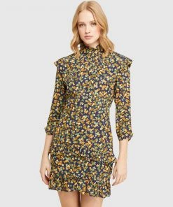 Oxford Coraline Daisy Print Dress Multi