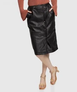 Oxford Jemma Leather Skirt Black -Deals The Style Setters Store http3A2F2Fstatic.theiconic.com .au2Fp2Foxford 1364 3518111 4