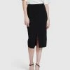 Oxford Willow Ponti Skirt Black