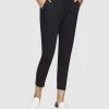 Oxford Lanie Low Rise Trousers Black