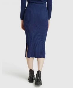 Oxford Lucia Rib Skirt Blue -Deals The Style Setters Store http3A2F2Fstatic.theiconic.com .au2Fp2Foxford 1443 3323131 3