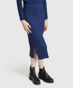 Oxford Lucia Rib Skirt Blue -Deals The Style Setters Store http3A2F2Fstatic.theiconic.com .au2Fp2Foxford 1445 3323131 4