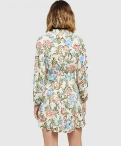 Oxford Elena Chintz Print Dress Sand/Multi -Deals The Style Setters Store http3A2F2Fstatic.theiconic.com .au2Fp2Foxford 1465 7327311 3