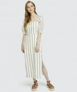 Oxford Max Striped Linen Blend Dress Ivory/blue -Deals The Style Setters Store http3A2F2Fstatic.theiconic.com .au2Fp2Foxford 1481 5388931 4