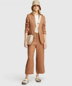 Oxford Lacie Linen Culottes Mocha -Deals The Style Setters Store http3A2F2Fstatic.theiconic.com .au2Fp2Foxford 1558 7375441 4