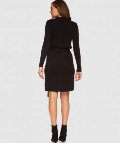 Oxford Yoko Knitted Dress Black -Deals The Style Setters Store http3A2F2Fstatic.theiconic.com .au2Fp2Foxford 1566 5193801 3