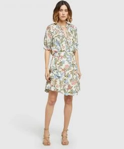 Oxford Mariella Chintz Print Skirt Sand/Multi -Deals The Style Setters Store http3A2F2Fstatic.theiconic.com .au2Fp2Foxford 1819 9327311 5